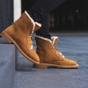 UGG🍁🍂Quincy Chestnut winter boots 6